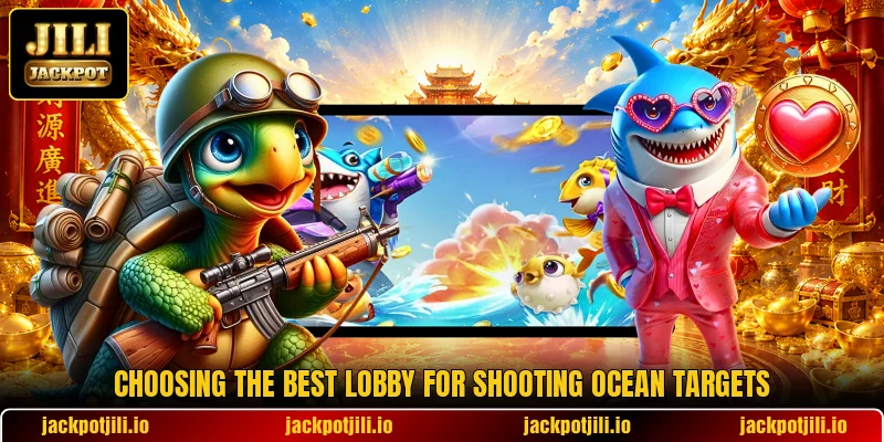 Choosing the best lobby for shooting ocean targets