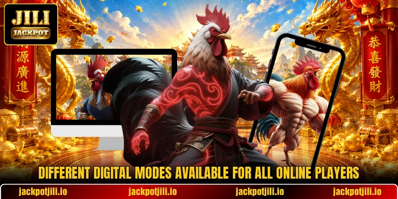 Different digital modes available for all online players