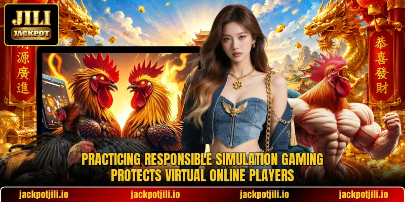Practicing responsible simulation gaming protects virtual online players