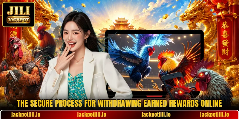 The secure process for withdrawing earned rewards online